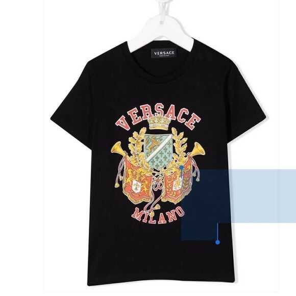 VERSACE Kids' Royal Rebellion Graphic Tee new - Picture 1 of 5